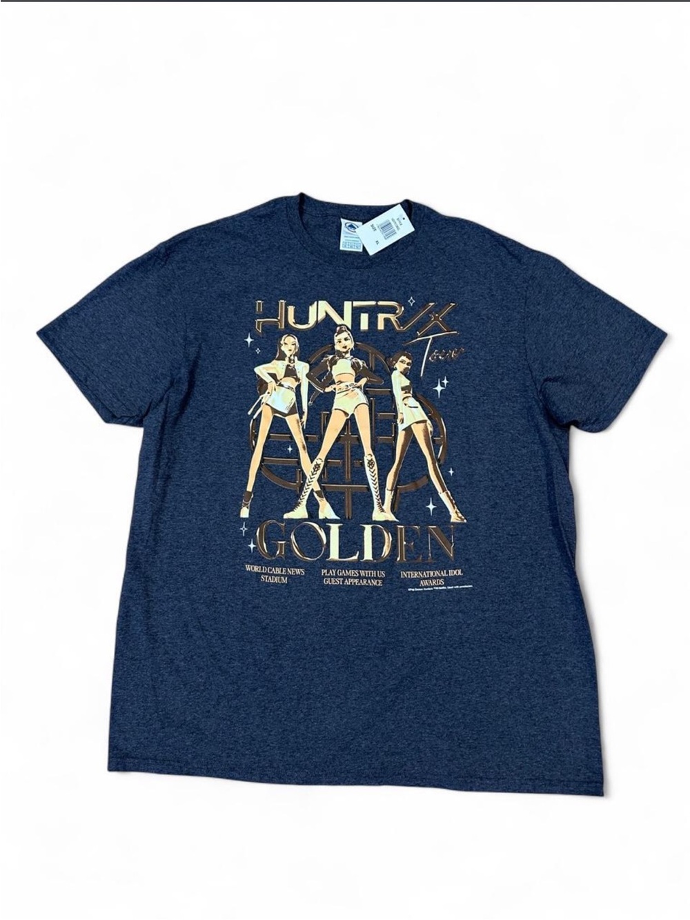 Golden Graphic Tee - Heather Grey Shirt